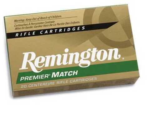 Remington Premier Match Ammunition 6.8 Remington SPC 115 Grain Sierra MatchKing BTHP Projectile 20 Rounds